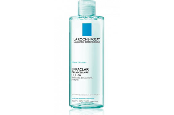 → EFFACLAR EAU MICELLAIRE ULTRA