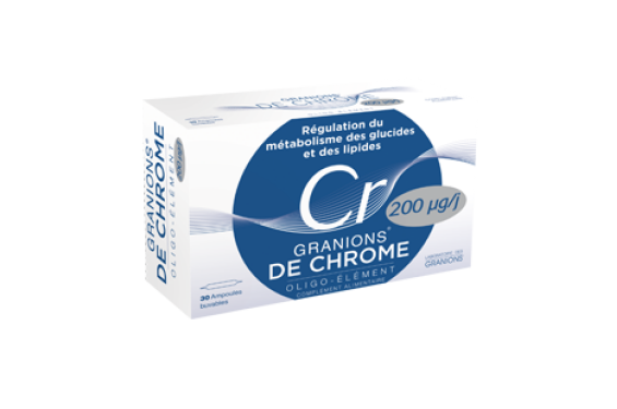 → GRANIONS CHROME 200µg/j