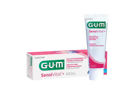 → GUM SENSIVITAL - DENTIFRICE 