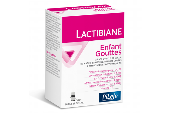 → LACTIBIANE ENFANT GOUTTES