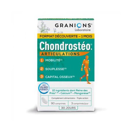 → CHONDROSTEO+ BIEN ETRE ARTICULAIRE