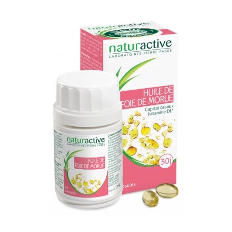 → NATURACTIVE HUILE DE FOIE DE MORUE