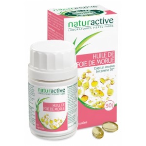 → NATURACTIVE HUILE DE FOIE DE MORUE