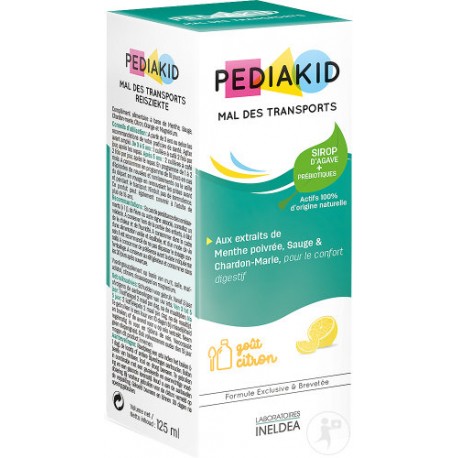 PEDIAKID® solution buvable contre le mal des transports des enfants