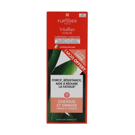 → VITALFAN - VITALITÉ CHEVEUX ET ONGLES LOT DE 3 MOIS