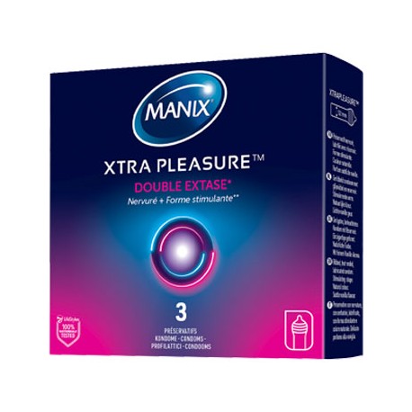 → MANIX XTRA PLEASURE - PRESERVATIFS