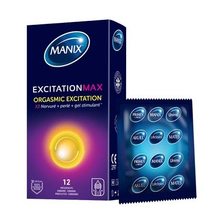 → MANIX ORGAZMAXPLUS - PRESERVATIFS